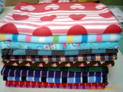 供應批發外貿出口搖粒絨印花毛毯 張家港眾成針紡織品的專業優勢